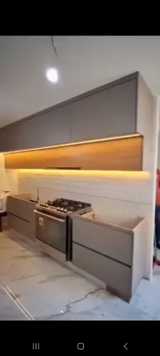 Armários de cozinha planejados modernos