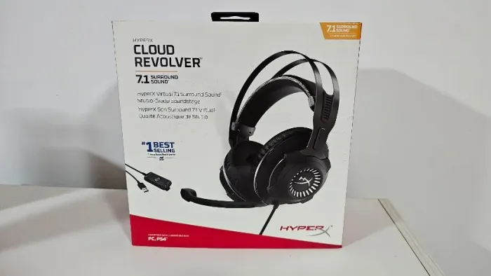 Headset Gamer HyperX Cloud Revolver, Som Surround 7.1 HHSR1-AH-GM/G
