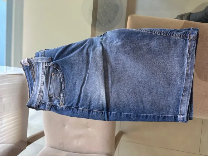 Bermuda Jeans Azul
