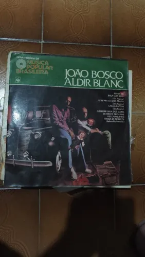 Disco de Vinil João Bosco & Aldir Blanc - Nova História da Música Popular Brasileira