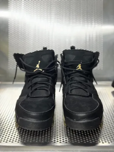 Air Jordan Flight Club 91 Black/Metallic Gold
