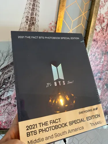 ÁLBUM BTS 2021 THE FACT PHOTOBOOK SPECIAL EDITION - ORIGINAL E LACRADO