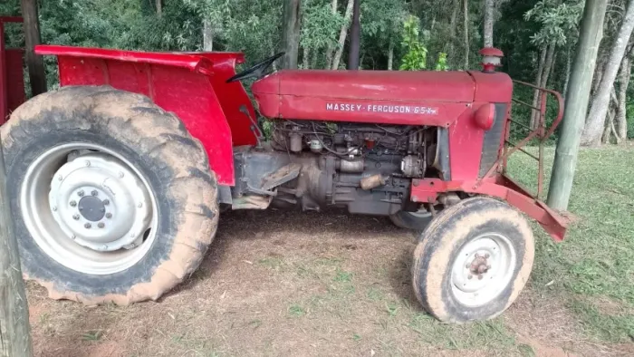 VENDO TRATOR MASSEY FERGUSON MF 65X - Pronto pro trabalho!