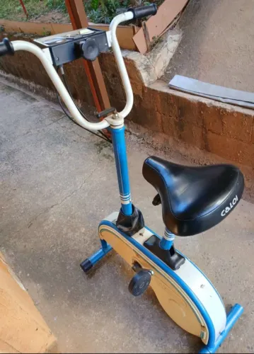 Antiga Bicicleta Ergométrica Caloi