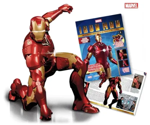 IRON MAN COLEÇÃO DEAGOSTINI NOVO