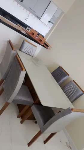 Mesa de Jantar 6 Cadeiras