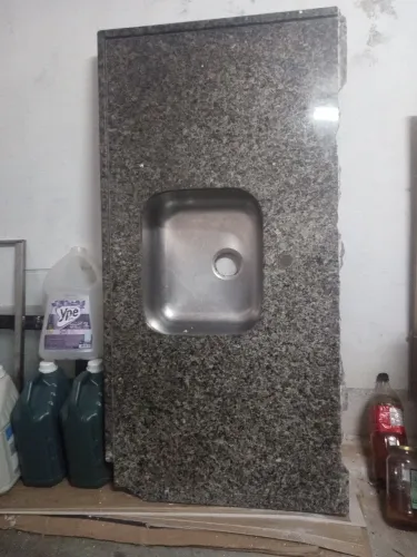 Pia de cozinha de granito