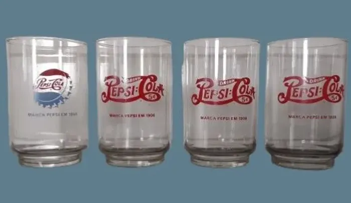 Copos Antigos Pepsi Cola