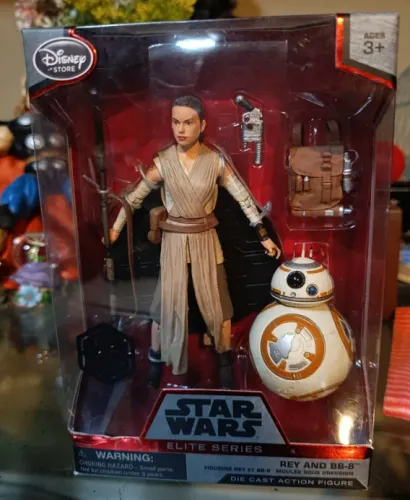 Figure Star Wars: Elite Series - Rey e BB-8 ( LACRADO)