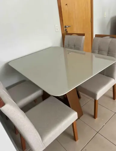 Mesa de Jantar de 4 Cadeiras Espanha - Nova 