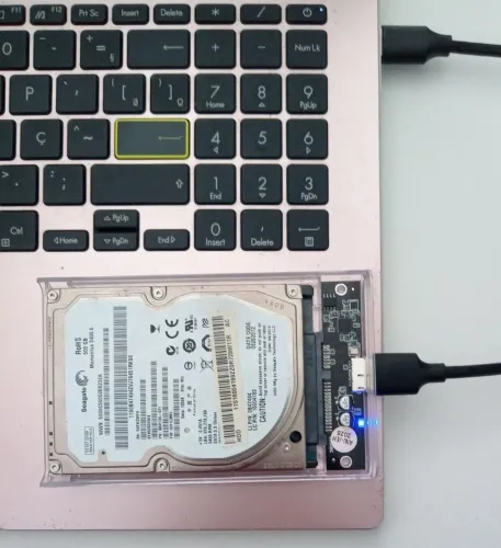 HD Externo USB 3.0 de alta velocidade 500GB de armazenamento Formatado