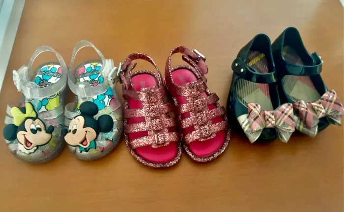 Combo Sandálias Melissa Infantil 17/18