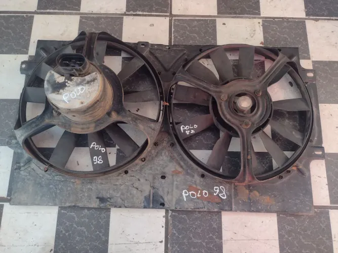 Defletor com ventoinhas VW Polo golf Van polo ano 95 Ano 98  original completa 