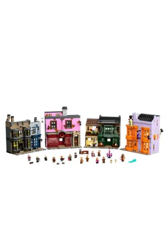 Beco Diagonal Harry Potter 5544 Pçs + figures modelo 75978 marca Mega /compatível com Lego