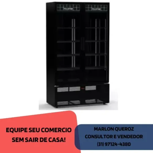 Refrigerador de bebidas 2 Portas PoloFrio mondrian