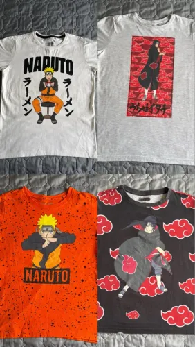 Kit com 7 Camisas Infantis - Tamanho 12