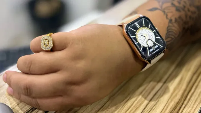Smartwatch A54 Plus: Tão Estiloso Que Vem Até Com Joias!