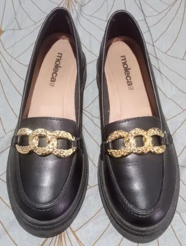 Sapato Moleca Preto Tam.38