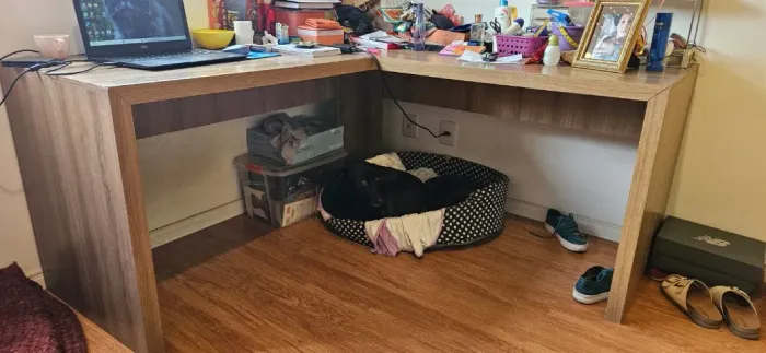VENDO MESA EM L PARA ESCRITORIO
