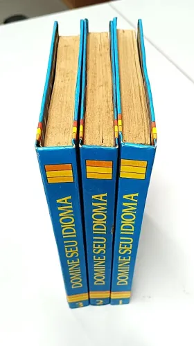 Livros Domine Seu Idioma - Profº Osmar Barbosa - 3 Volumes