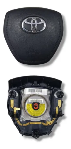 Kit Airbag Toyota Corolla 2015 A 2018 Preto
