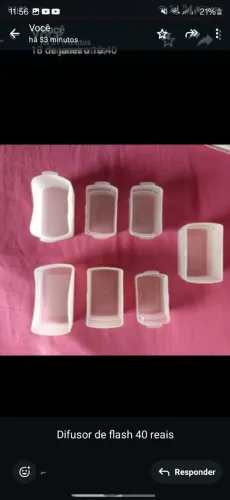 Difusor de flash vários modelos canon nikon yangnuo