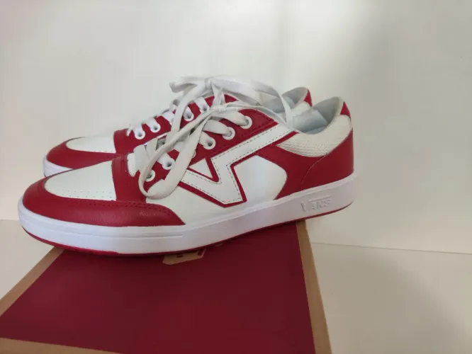 Tênis Vans Original Lowland Vermelho - Novo na Caixa 