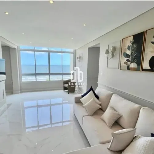 Apartamento para venda em Santos, PORTEIRA FECHADA, vista mar, 85m2 - 2 dormitórios, 1 vag