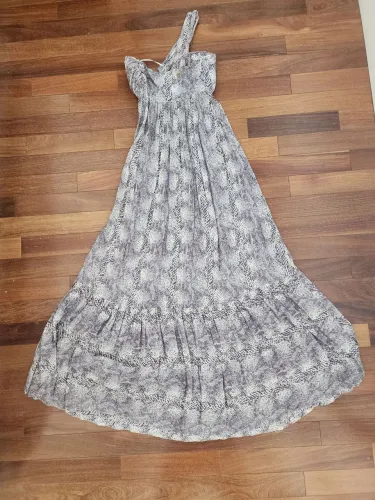 Vestido Longo Estampado Feminino M.Officer