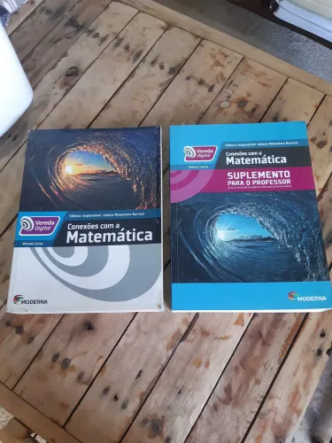 Livros Conexões com a Matemática - Moderna + manual de resoluções 
