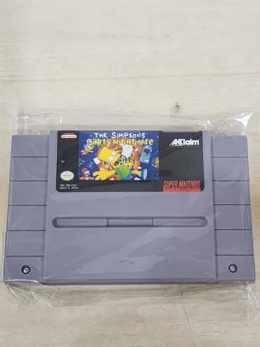 The Simpsons Bart's Nightmare para Super Nintendo 