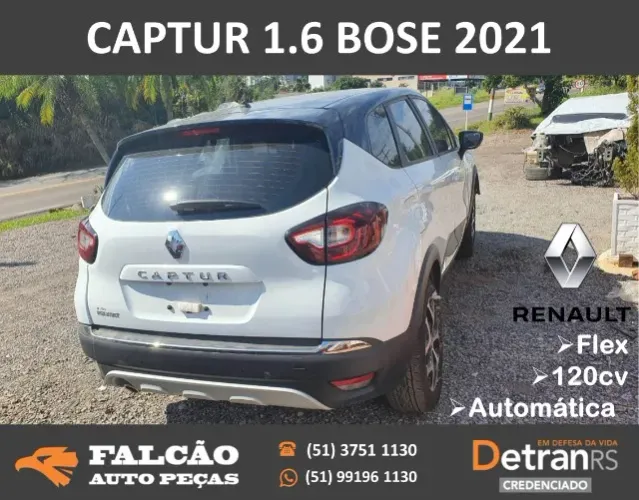 PEÇAS EM GERAL RENAULT CAPTUR 1.6 BOSE 2021