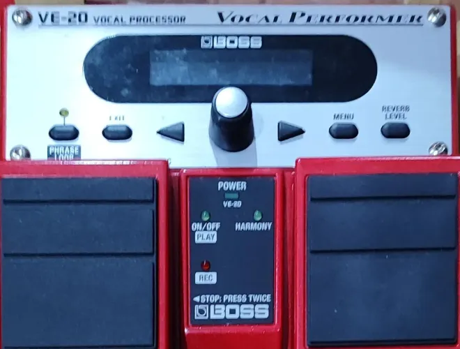 Pedal BOSS VE-20 Vocal Processor