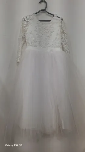 Vestido daminha de honra infantil tamanho 4,5 anos