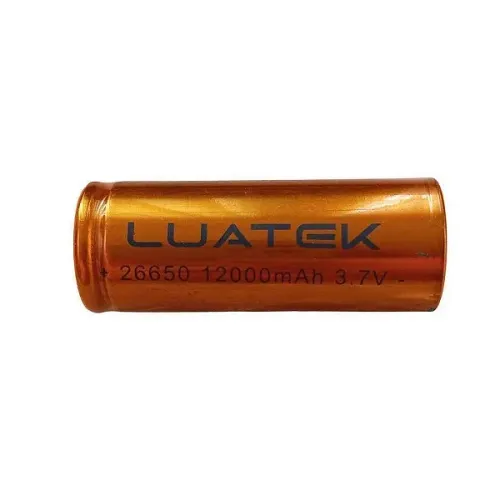 Bateria 26650 Recarregável 12000mAh 3.7V - Luatek em São Luís ma