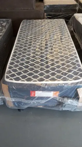 Cama Box Solteiro espuma dupla D28 selada. Promoção!!!