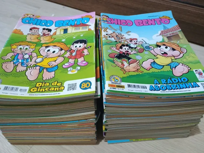 Coleção completa de gibis Chico Bento - Turma da Mônica