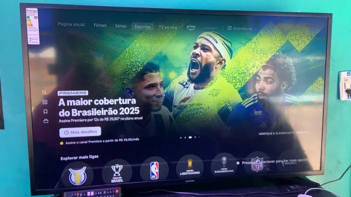 Tv smart Samsung 43 polegadas semi nova 