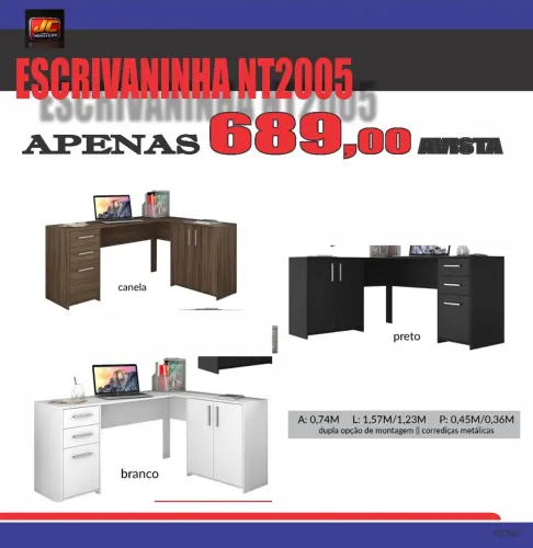 Escrivaninha mesa pc 