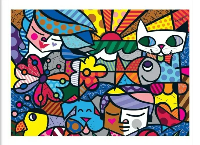 Quadro Decorativo Pop Art - Alegria e Cores