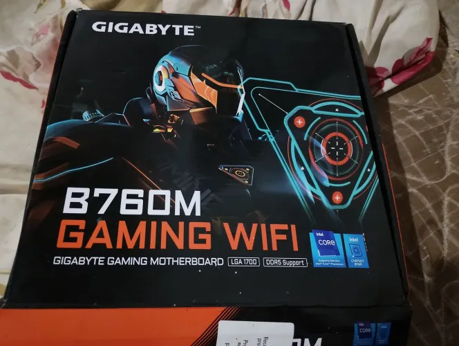 Placa mãe B760M GAMING WIFI LGA1700 DDR5 Support