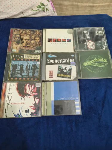 Lote de cds de Rock original.
