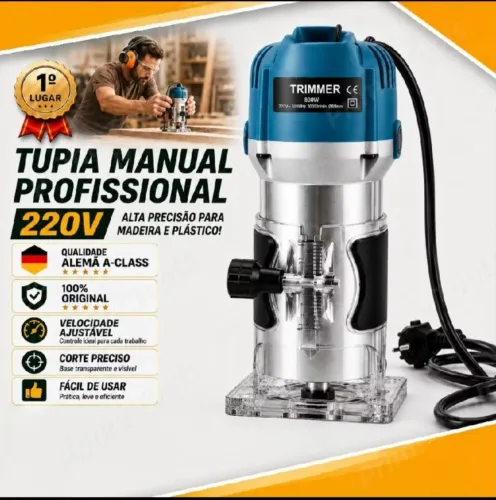 tupia manual 800W profissional