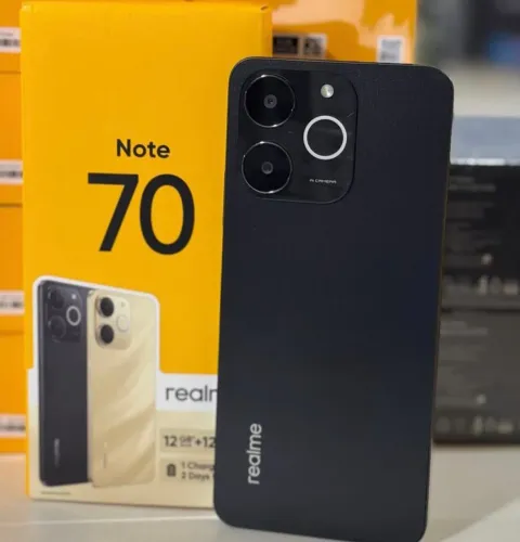 Celular Lançamento - Note 70 + Global - 256/4 Black
