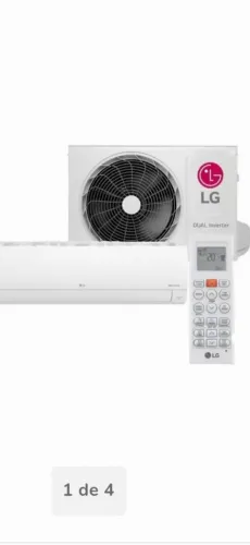 Ar condicionado Split LG dual inver volce 12000 btus 110 v 1700 reais