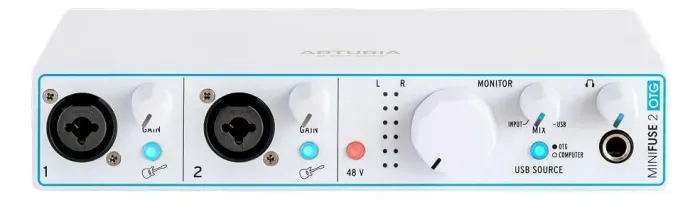 Arturia Minifuse 2 Otg - Interface De Audio & Midi -  Branco