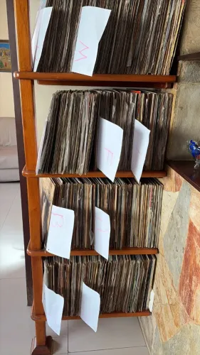 Discos de vinil diversos gêneros