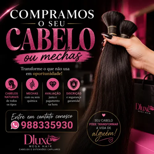 Compramos e vendemos cabelos