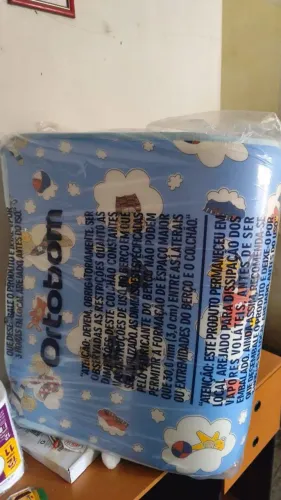 Colchão Ortobom baby para berço Modelo americano.