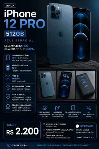 iPhone 12 Pro 512gb 